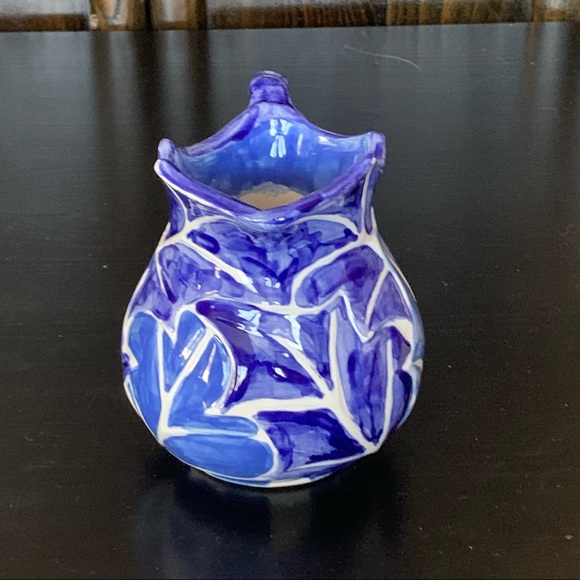 Vintage Hand Painted Ceramic Pitcher - Picture 8 of 10